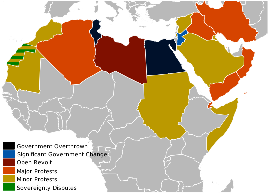 Middle East and North Africa Unrest — Global Issues