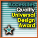'Quality Universal Design' award from Access Sites.org, December 2007