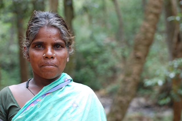 Indigenous people, like this Soliga woman, all across India are in urgent need of far-reaching sustainable development plans that will improve the lives and habitats of forest-dwellers. Credit: Malini Shankar/IPS 