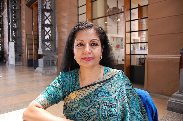U.N. Women Deputy Executive Director Lakshmi Puri at the high-level international event 'Women in power and decision-making: Building a different world', held Feb. 27-28 in Santiago, Chile. Credit: Marianela Jarroud/IPS