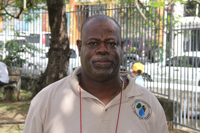 Forest Technician Joel Poyer says residents of St. Vincent and the Grenadines must play closer attention to how their own actions are exacerbating the effects of climate change. Credit: Kenton X. Chance/IPS