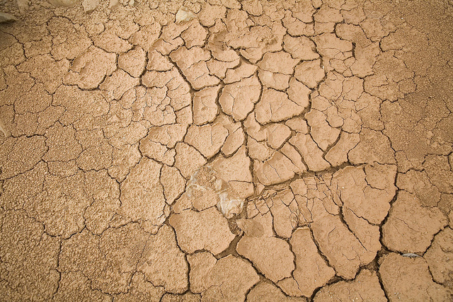 Dry, cracked soil. Credit: Mauricio Ramos/IPS