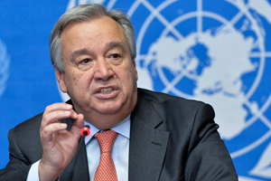 UN Secretary-General António Guterres. Credit: UN Photo