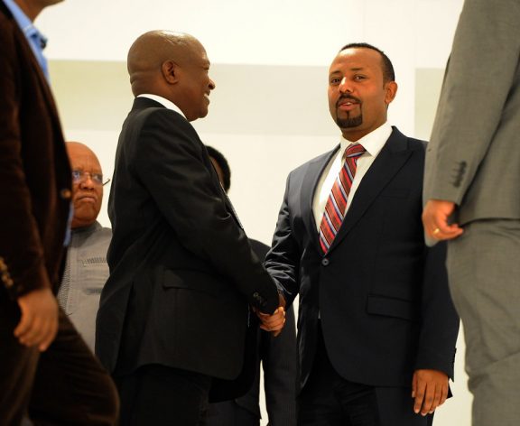 Ethiopia's Prime Minister Abiy Ahmed shrugged off concerns that Ethiopia could descend into civil war, even as reports of clashes between federal soldiers and those loyal to the Tigray region’s governing party continued. Courtesy: GCIS