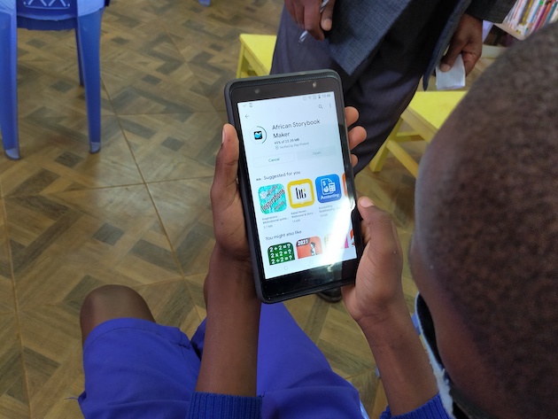 Storybook Apps Turn African Students Into Writers