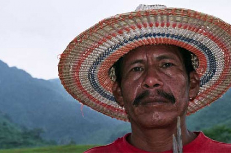 Sabino Romero, a Yukpa chief from the Sierra de Perijá mountains bordering Colombia, was killed in 2013 in the context of his people's struggle to recover lands occupied by cattle ranchers throughout the 20th century. CREDIT: Homo et Natura Society