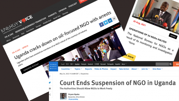 Many NGOs suspended in 2021 remain in limbo. There have been allegations that the organisations’ suspension was because they were critical of President Yoweri Museveni’s government and policies. Graphic Credit: Cecilia Russell/IPS