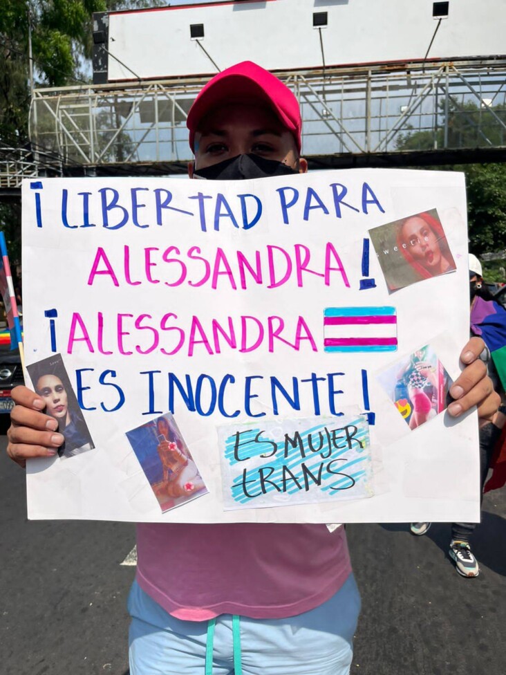 Carlos is a gay man who spoke out against the arrest of his younger sister Alessandra, a trans woman seized in May by Salvadoran police, accused of belonging to a gang. In July he was also arrested and so far little is known about their situation, under the state of emergency in El Salvador, which has led to the imprisonment of 58,000 people. CREDIT: Courtesy of Cultura Trans