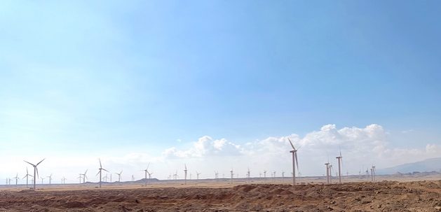 Wind and solar energy are behind a major project to transport electricity from Egypt to Greece. Credit: Hisham Allam/IPS