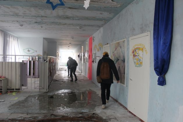 War damage at a children’s facility in Ivanivka, Kherson. Investigators want changes in the way war crimes are investigated and prosecuted. Credit: Nychka Lishchynska