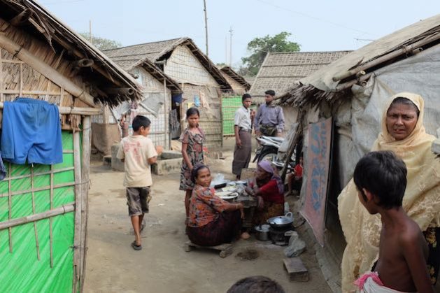 Rohingya IDPs confined to a Sittwe camp in Rakhine State wait for international intervention. More than 1.5 million people are displaced in Myanmar. Credit: Sara Perria/IPS