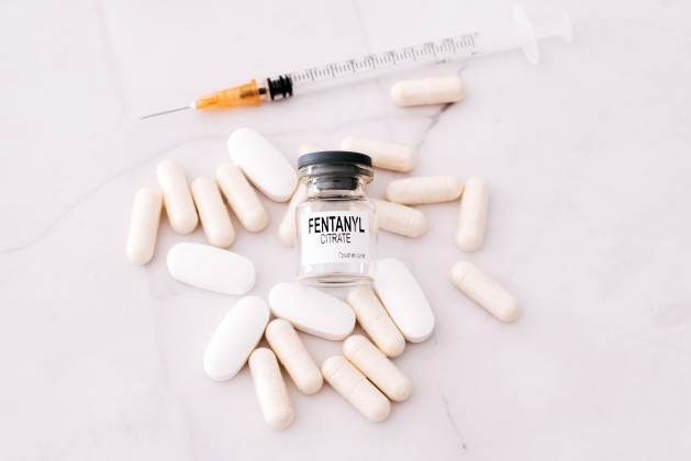 In the United States and Canada, overdose deaths, predominantly driven by an epidemic of the non-medical use of fentanyl, continue to break records. Credit: Shutterstock.