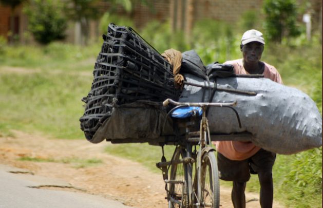 Some people in parts of Uganda have depended on small-scale charcoal production for livelihoods, but the trade has been taken over by illicit charcoal traders. Credit: Wambi Michael/IPS