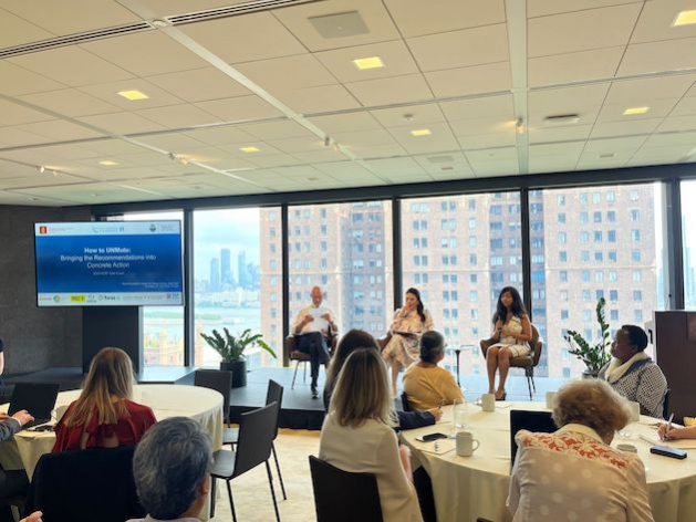 Activists, CSOs and faith-based leaders this week pondered how you get a seat at the table when they couldn't even get access to the UN building.