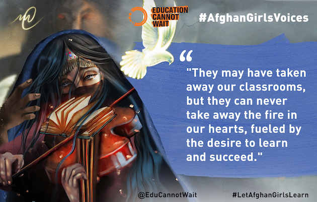 Multilingual #AfghanGirlsVoices Campaign to Return Millions Back to School — Global Issues