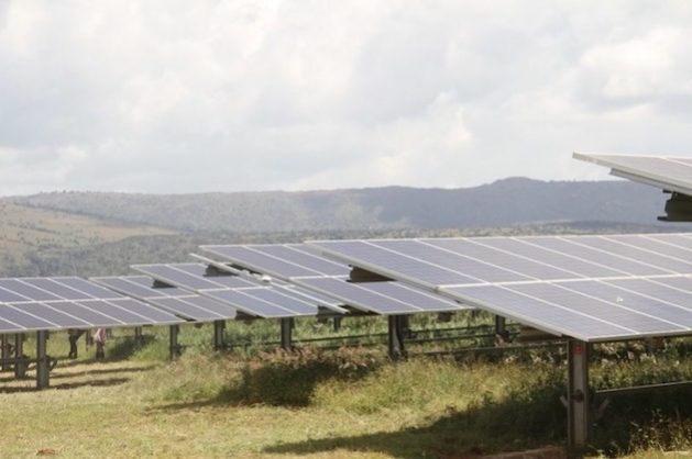 Carbon credits in Africa can be generated by projects that curb emissions with a major focus on switching to renewable sources such as solar energy. Nasho solar power plant in Eastern Rwanda. Credit: Aimable Twahirwa/IPS