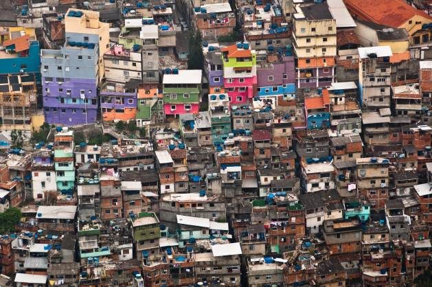 Climate migrants tend to move to cities in their own countries where they often end up in urban slums characterized by sub-standard housing. Credit: Donatas Dabravolskas/Shutterstock