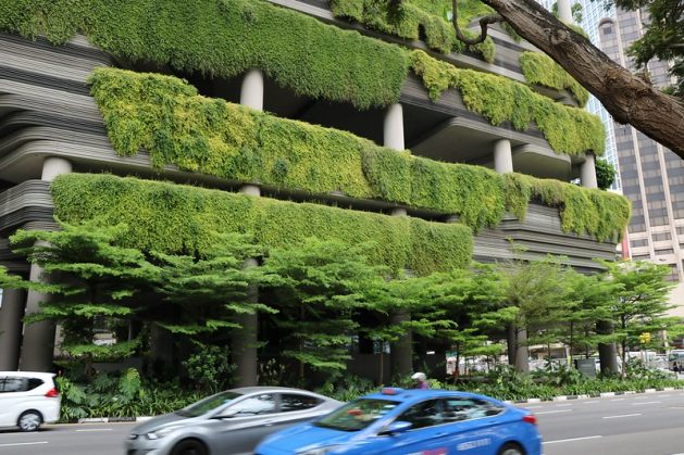 Three programmes were announced at COP28 including a greening and forest partnership. This picture shows an example of landscaping for urban spaces and high-rises in Singapore