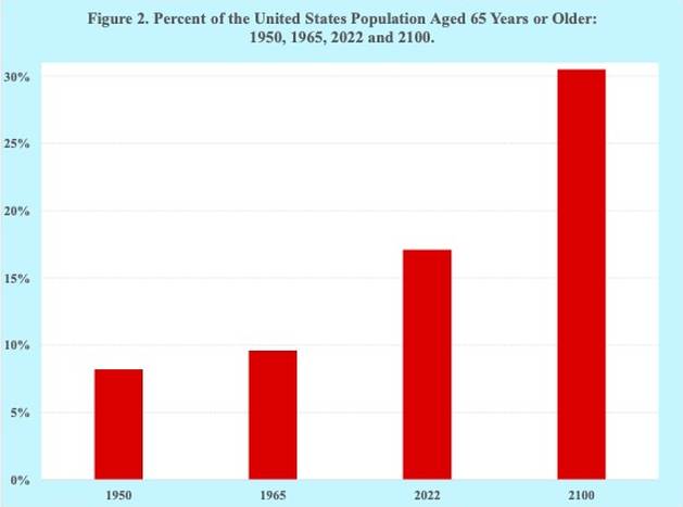 米国の人口は今後数年にわたって高齢化が進むため、米国の選挙で選ばれた役人、民間部門、社会機関、地域社会、家族、個人は、人口高齢化がもたらす避けられない重大かつ広範囲にわたる影響に対処する義務を負うことになる。