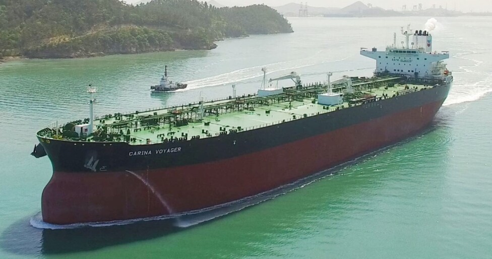 Le Voyager de Carina, l'un des pétroliers à drapeau bahamamien affrété par Chevron en avril pour transporter le brut vénézuélien aux raffineries de la côte du golfe américaine, a dû se retourner et retourner sa cargaison. PDVSA a pris la décision après avoir réalisé que le paiement serait impossible en raison des sanctions de Trump. Crédit: Sun Enterprises