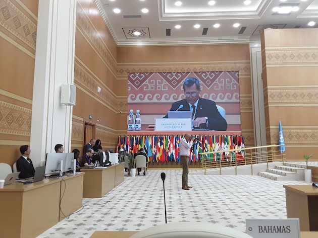 The UN conference on landlocked developing countries on the shore of the Caspian sea, in Awaza, Turkmenistan, has come to an end. The gathering brought together nearly 6,000 participants. Credit: Joyce Chimbi/IPS