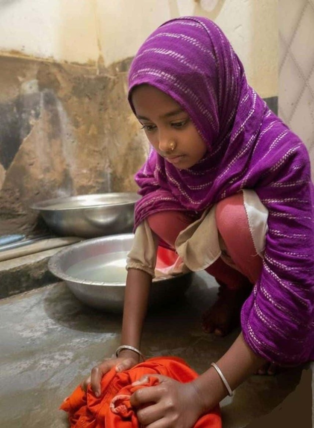 Before the Flood, Jannat Carried Books. After the Flood, She Carried Dirty Dishes