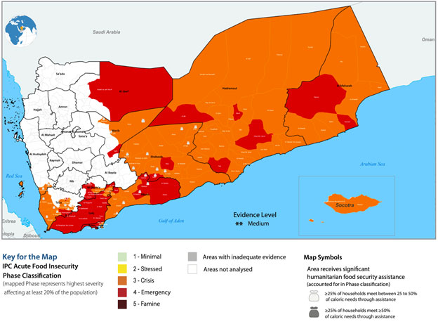 UN Urgently Calls for Increased Aid in Yemen Following IPC Warnings of Food Insecurity