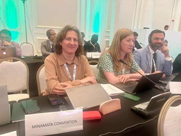 Monika Stankiewicz, Executive Secretary, Minamata Convention on Mercury at the Eighth GEF Assembly in Samarkand, Uzbekistan. Credit: Stella Paul/IPS