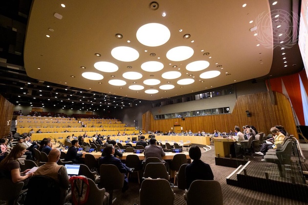 The first UN international meeting on victims' assistance and environmental remediation for countries affected by nuclear weapons use and testing. Credit: Manuel Elias/UN Photo